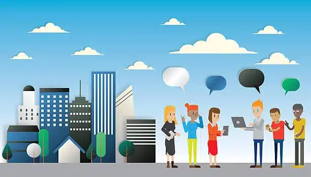 التفاعل مع الجمهور وبناء مجتمع